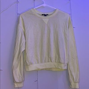 Yellow Forever 21 Medium Sweatshirt
